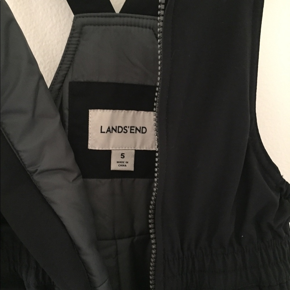 Land’s End Iron Knee Snow Bib Size 5